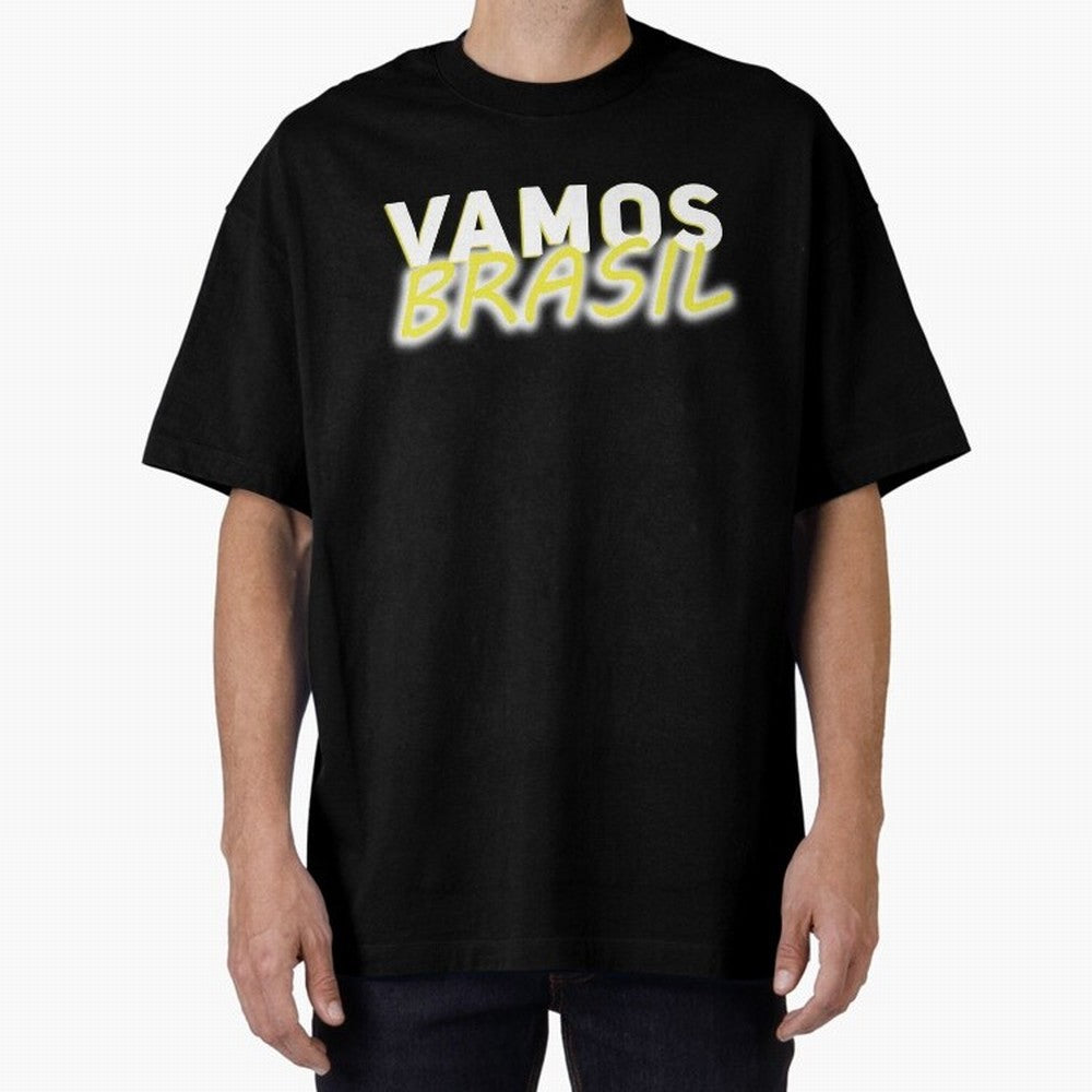 Come On Brazil Essential T-Shirt Live the Energy of FIFA World Cup 2026 Group Stage Spirit, Capturing Argentina, France and Brazil, CR7, Global Supporter Spirit, Legendary Goals, National Colors and Tournament Celebration; Great for Supporters Who