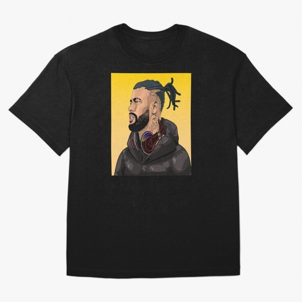BMM x Neymar Jr. Episode 01- HUMAN #425 Classic Wear Oversized T-Shirt Bring a Vintage Feel to FIFA World Cup 2026 for Fans of Cristiano Ronaldo, Haaland and CR7 and Argentina, Bringing Classic Soccer Heritage, Championship Pressure, Fan Loyalty