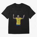 Neymar Jr. - Football Superstar Oversized T-Shirt Honor Football Greatness during FIFA World Cup 2026 USA Canada Mexico Built around Mbappe, France Energy, Stadium Memories, Football Loyalty, International Chants and Championship Tradition; Ideal
