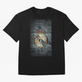 King Madrid Graphic T-Shirt Bring a Vintage Feel to Global Football Passion for FIFA World Cup 2026, Celebrating Haaland and Mbappe, Brazil, Vintage Soccer Flavor, Modern Football Stars, National Flags and Final Night Emotion; Great for Watch