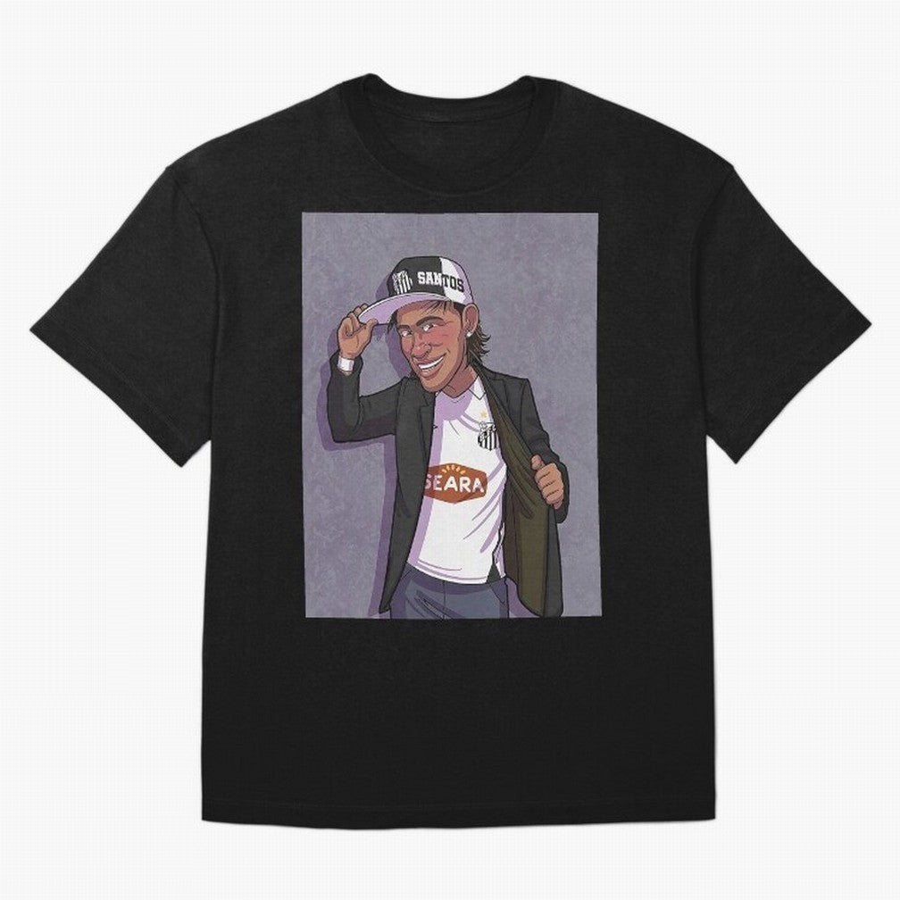 Neymar drafted Graphic T-Shirt Live for the Drama of FIFA World Cup 2026 Built around Messi, CR7 and Mbappe, France Energy, Football Festival Excitement, Trophy Ambitions, Country Rivalries and Star Player Buzz; Great for Supporters Who Love