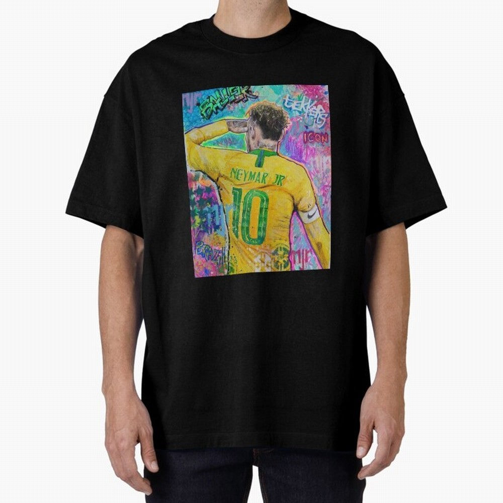 Neymar Jr Premium T-Shirt Bring Stadium Energy to the FIFA World Cup 2026 Journey through CR7 and Messi Highlights, England, France and Netherlands Pride, Supporter Pride, Iconic Celebrations, Legendary Names and Global Match Day Energy; Perfect