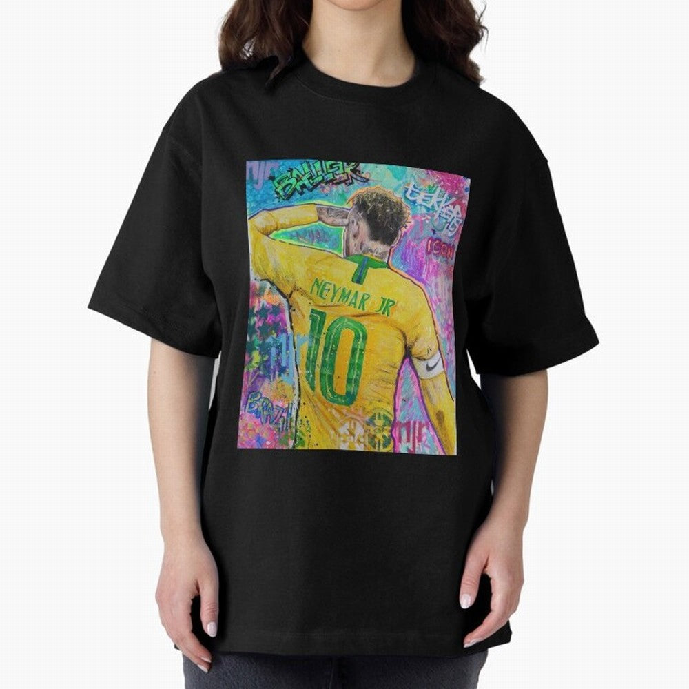 Neymar Jr Premium T-Shirt Bring Stadium Energy to the FIFA World Cup 2026 Journey through CR7 and Messi Highlights, England, France and Netherlands Pride, Supporter Pride, Iconic Celebrations, Legendary Names and Global Match Day Energy; Perfect