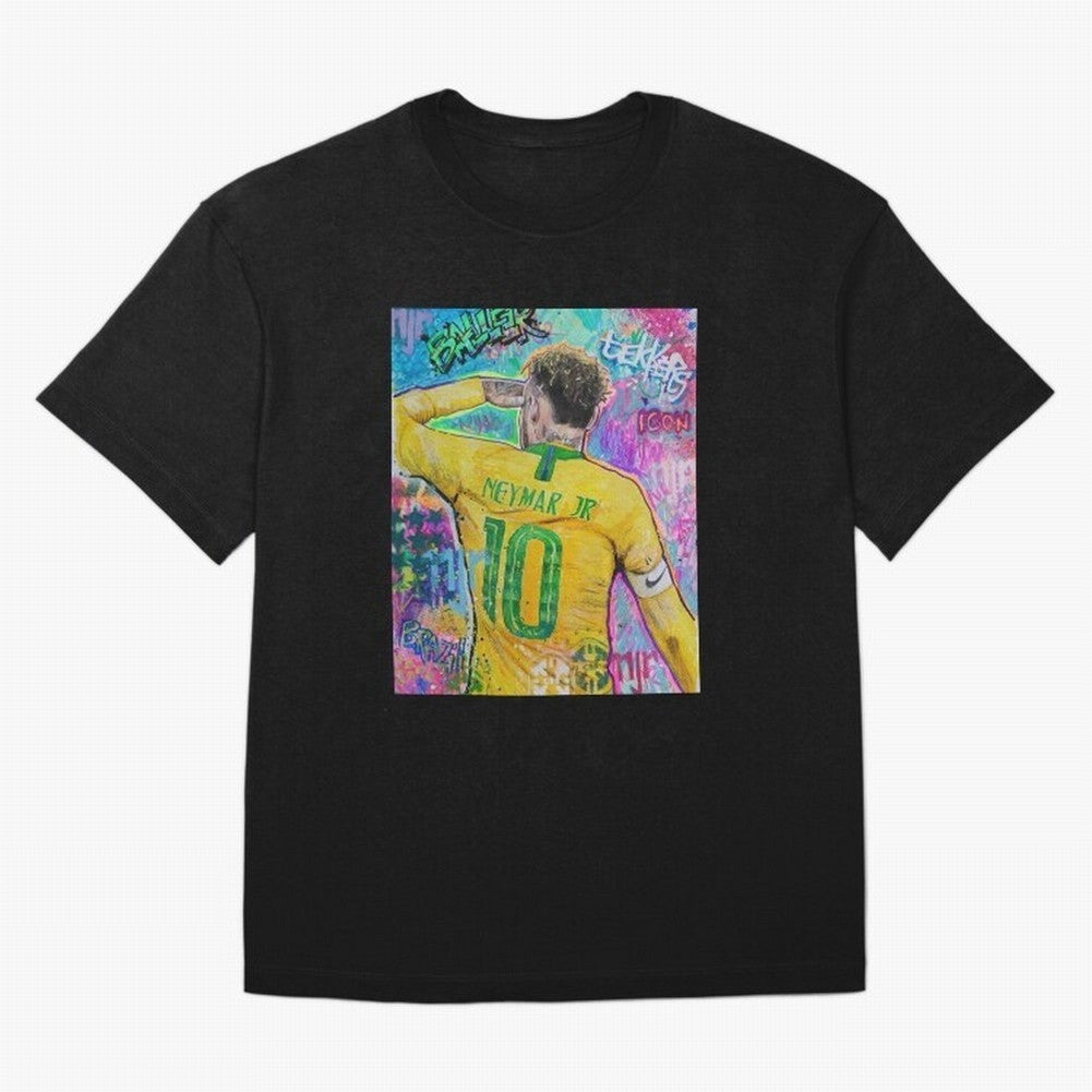Neymar Jr Premium T-Shirt Bring Stadium Energy to the FIFA World Cup 2026 Journey through CR7 and Messi Highlights, England, France and Netherlands Pride, Supporter Pride, Iconic Celebrations, Legendary Names and Global Match Day Energy; Perfect