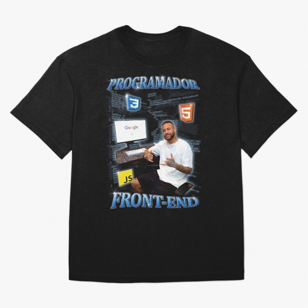 Programador front-end Neymar - Spanish Classic T-Shirt Celebrate Fan Culture around Match Day Hype around FIFA World Cup 2026, Mbappe, England, France and Netherlands, Supporter Pride, Iconic Celebrations, Legendary Names and Global Match Day