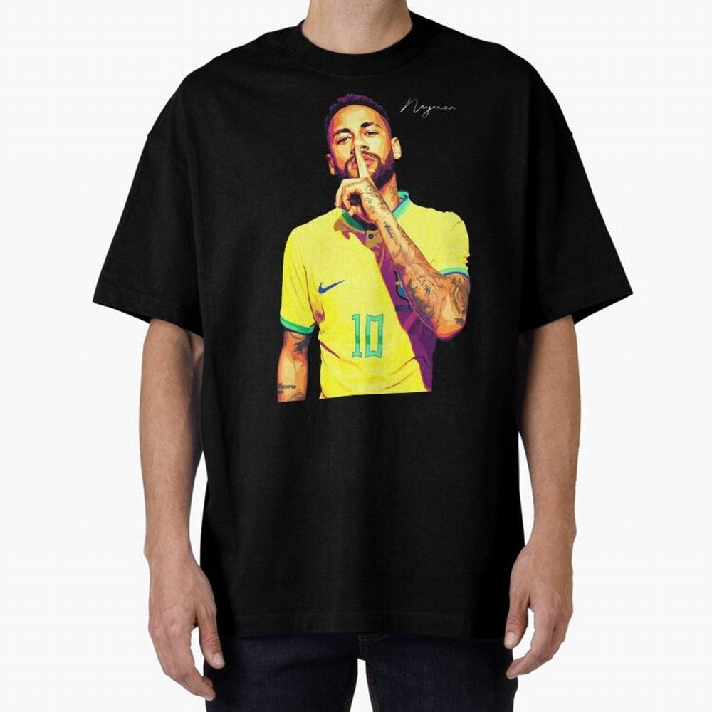 Neymar - vector Classic T-Shirt Create FIFA World Cup 2026 Group Stage Spirit, Made for Portugal, Cristiano Ronaldo, Haaland and CR7, Football Festival Excitement, Trophy Ambitions, Country Rivalries and Star Player Buzz; Made for Collectors Who