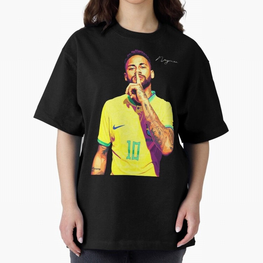 Neymar - vector Classic T-Shirt Create FIFA World Cup 2026 Group Stage Spirit, Made for Portugal, Cristiano Ronaldo, Haaland and CR7, Football Festival Excitement, Trophy Ambitions, Country Rivalries and Star Player Buzz; Made for Collectors Who
