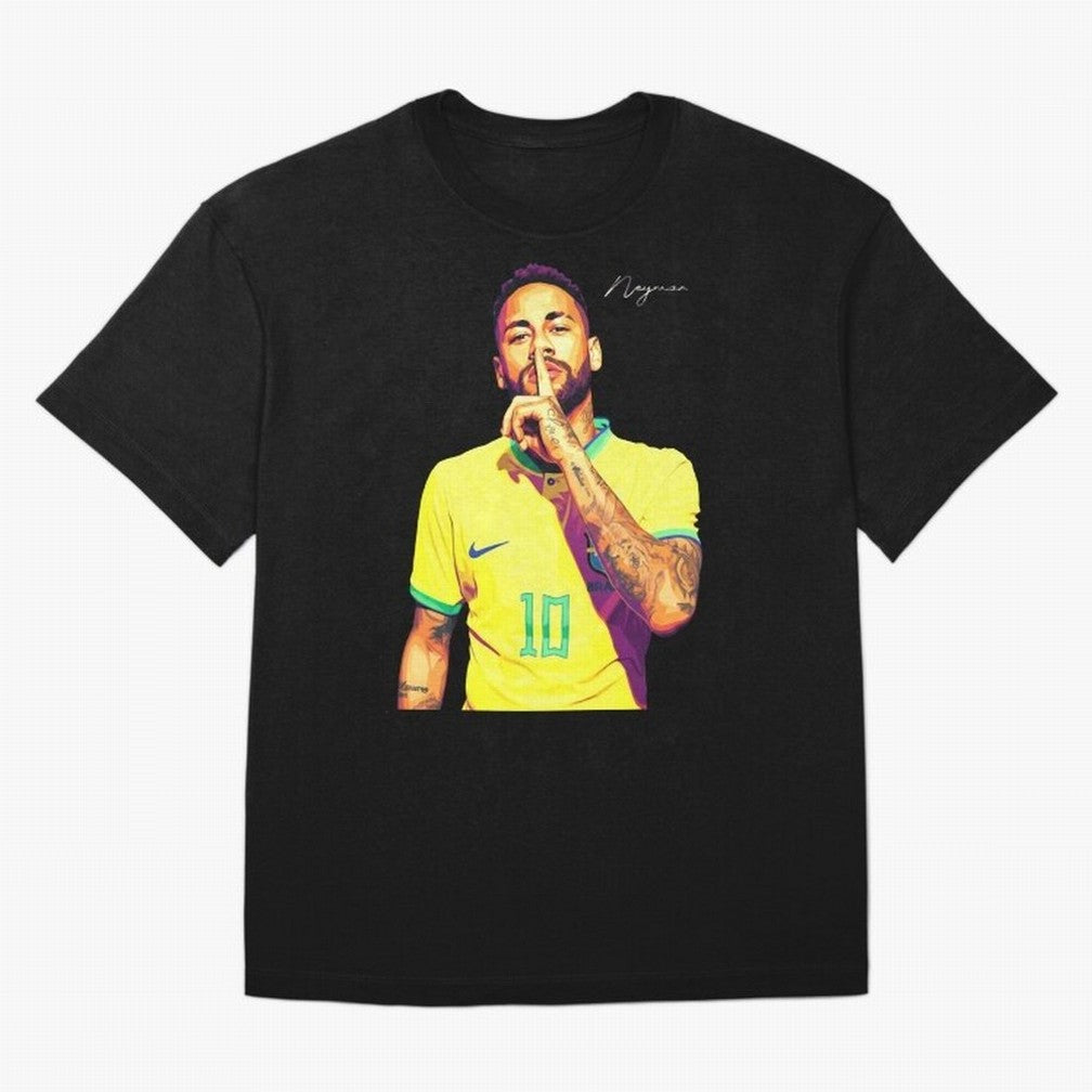 Neymar - vector Classic T-Shirt Create FIFA World Cup 2026 Group Stage Spirit, Made for Portugal, Cristiano Ronaldo, Haaland and CR7, Football Festival Excitement, Trophy Ambitions, Country Rivalries and Star Player Buzz; Made for Collectors Who