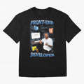 Front-end Developer Neymar - English Classic T-Shirt Celebrate Football Heritage in Global Football Passion for FIFA World Cup 2026 Group Stage, Centered on CR7 and Messi, Argentina, France and Brazil, Football History, Final Match Energy, Crowd