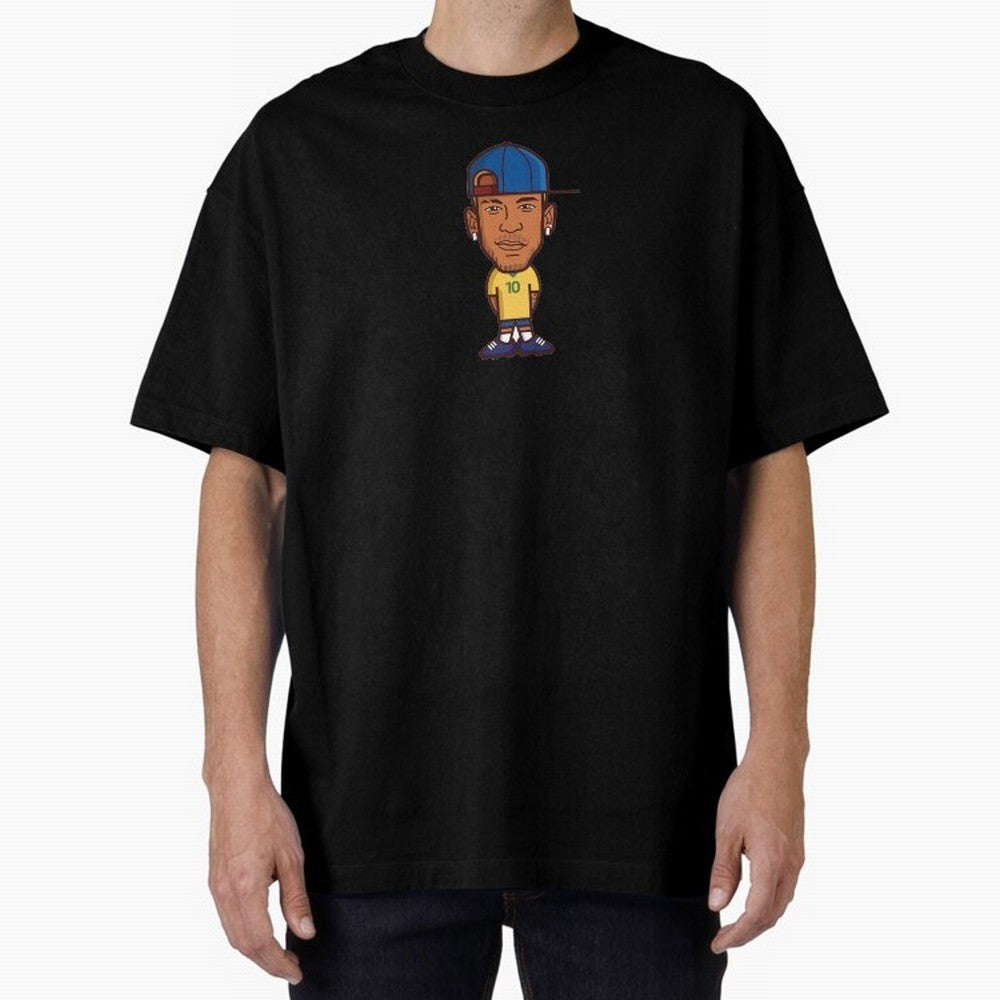 Neymar 10 Active T-Shirt Celebrate Classic Football Spirit in FIFA World Cup 2026 USA Canada Mexico for Fans of Haaland and England, Bringing Football Festival Excitement, Trophy Ambitions, Country Rivalries and Star Player Buzz; Great for Watch