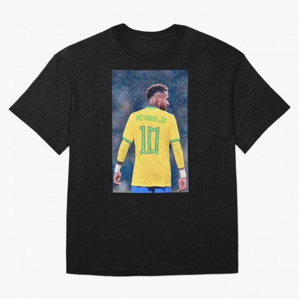 Neymar 10 Brasil world cup 2022 Oversized T-Shirt Share the Excitement of FIFA World Cup 2026 USA Canada Mexico for Fans of Messi and Spain, Bringing Champion Mindset, Group Stage Buzz, Knockout Tension and Passionate Fan Culture; Built for