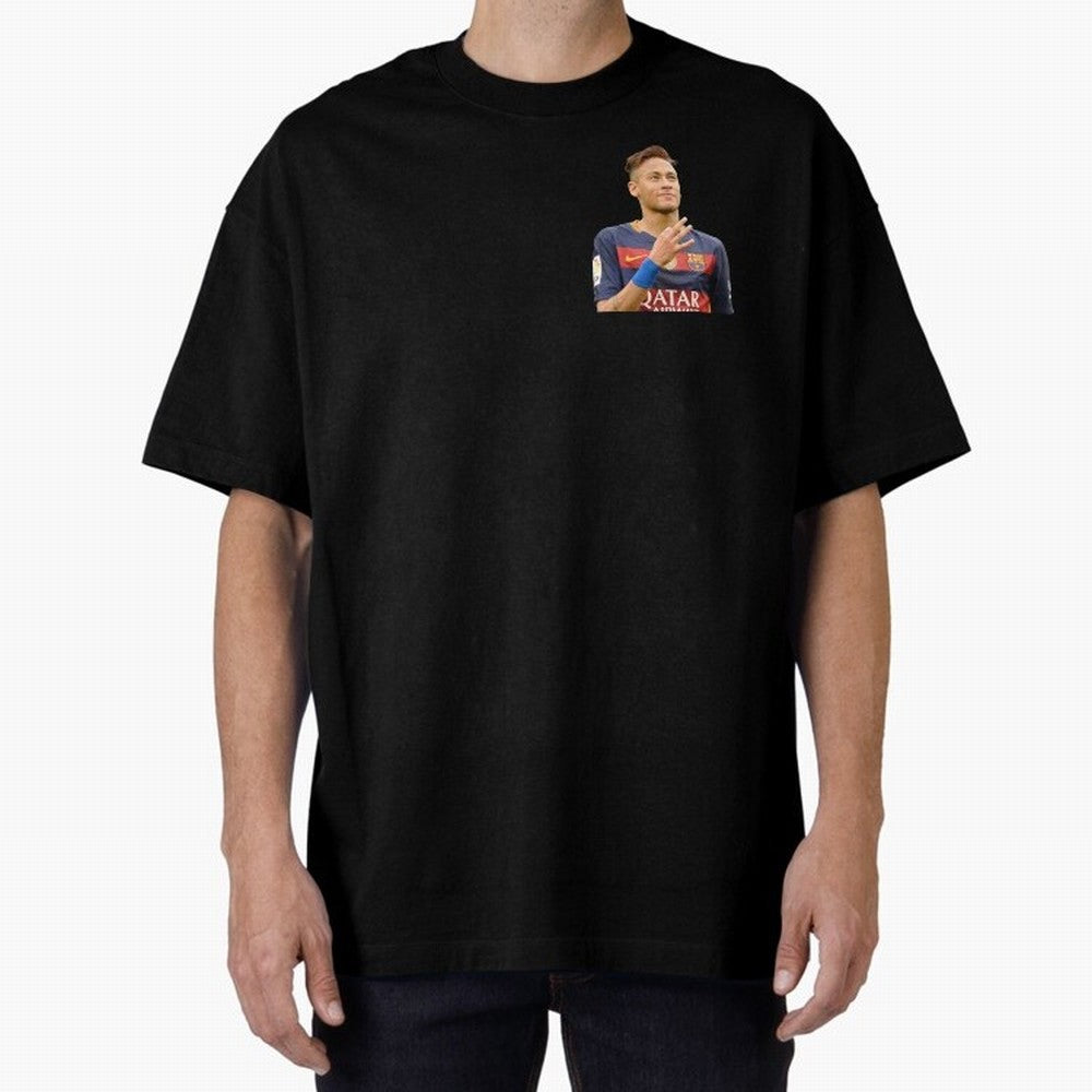 Neymar Oversized T-Shirt Feel International Energy from FIFA World Cup 2026 Inspired by Mbappe, Spain Energy, Soccer Culture, Superstar Moments, National Team Dreams and Competitive Fire; Great for Watch Parties, Sports Bars, Family Nights, Fan