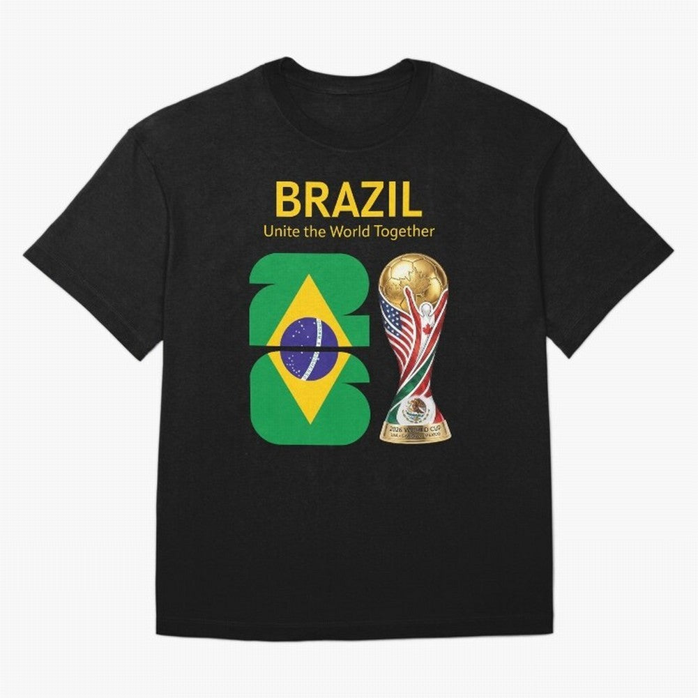 World Cup 2026, IMG 017, BRAZIL 001 Classic T-Shirt Elevate FIFA World Cup 2026 USA Canada Mexico Inspired by Messi, CR7 and Mbappe, Germany Energy, Stadium Memories, Football Loyalty, International Chants and Championship Tradition; Created for