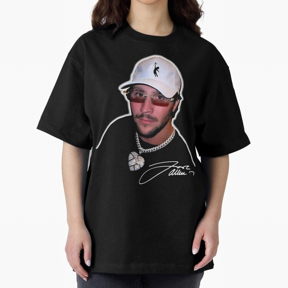 Josh Allen Funny Meme Buffalo Football Retro Essential T-Shirt Celebrate Unforgettable Nights in FIFA World Cup 2026 Group Stage for Fans of Cristiano Ronaldo and France and Portugal, Bringing Stadium Memories, Football Loyalty, International