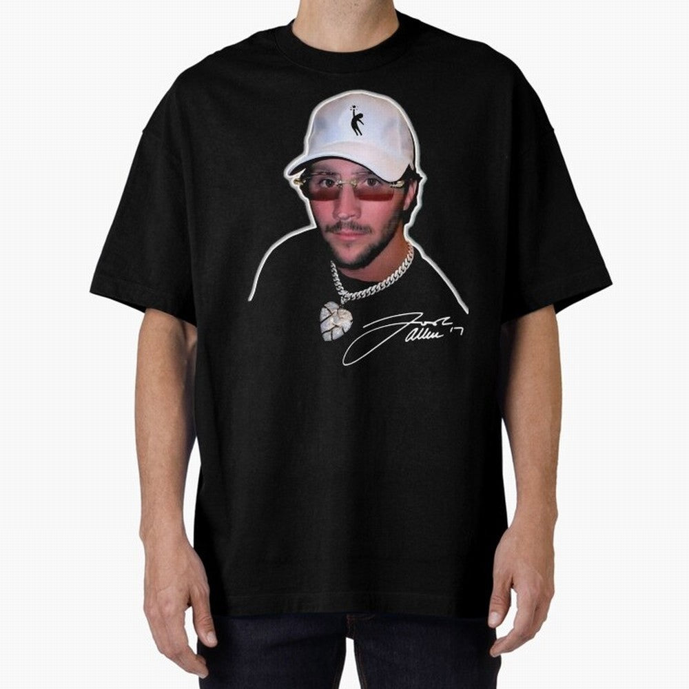 Josh Allen Funny Meme Buffalo Football Retro Essential T-Shirt Celebrate Unforgettable Nights in FIFA World Cup 2026 Group Stage for Fans of Cristiano Ronaldo and France and Portugal, Bringing Stadium Memories, Football Loyalty, International