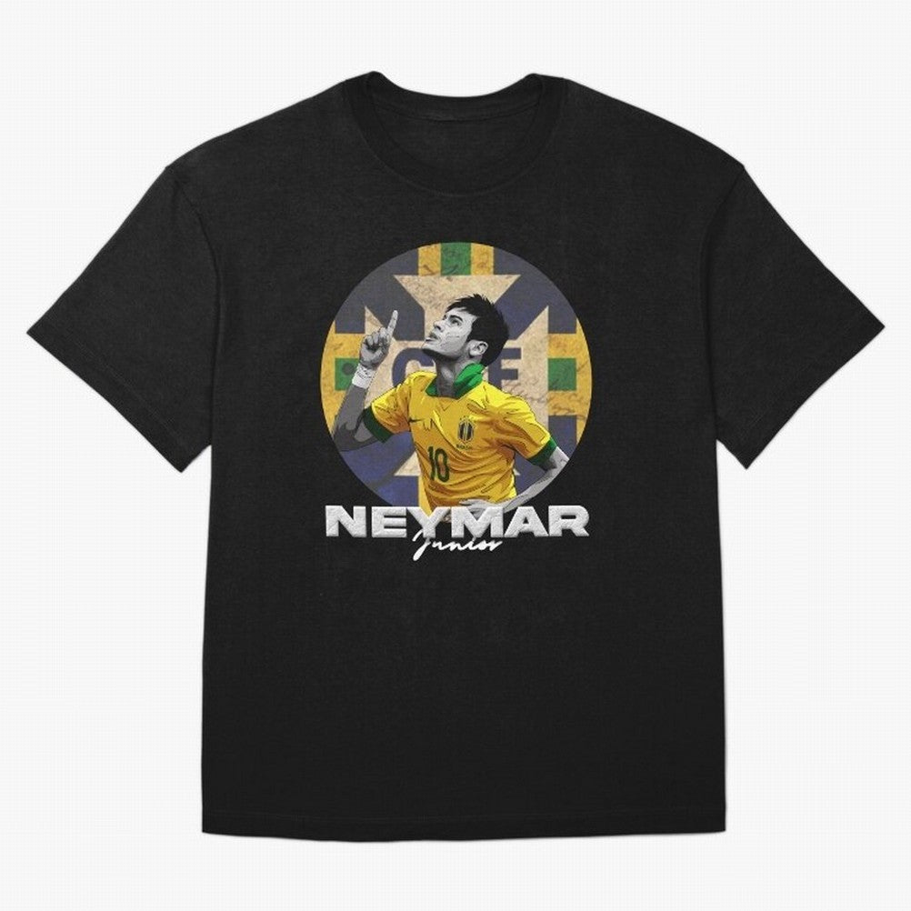 Neymar Junior Oversized T-Shirt Make Every Kick Count in Global Football Passion for FIFA World Cup 2026 Group Stage, Made for Messi and Cristiano Ronaldo, England, France and Netherlands, Fan Favorite Moments, National Team Passion, Big Match