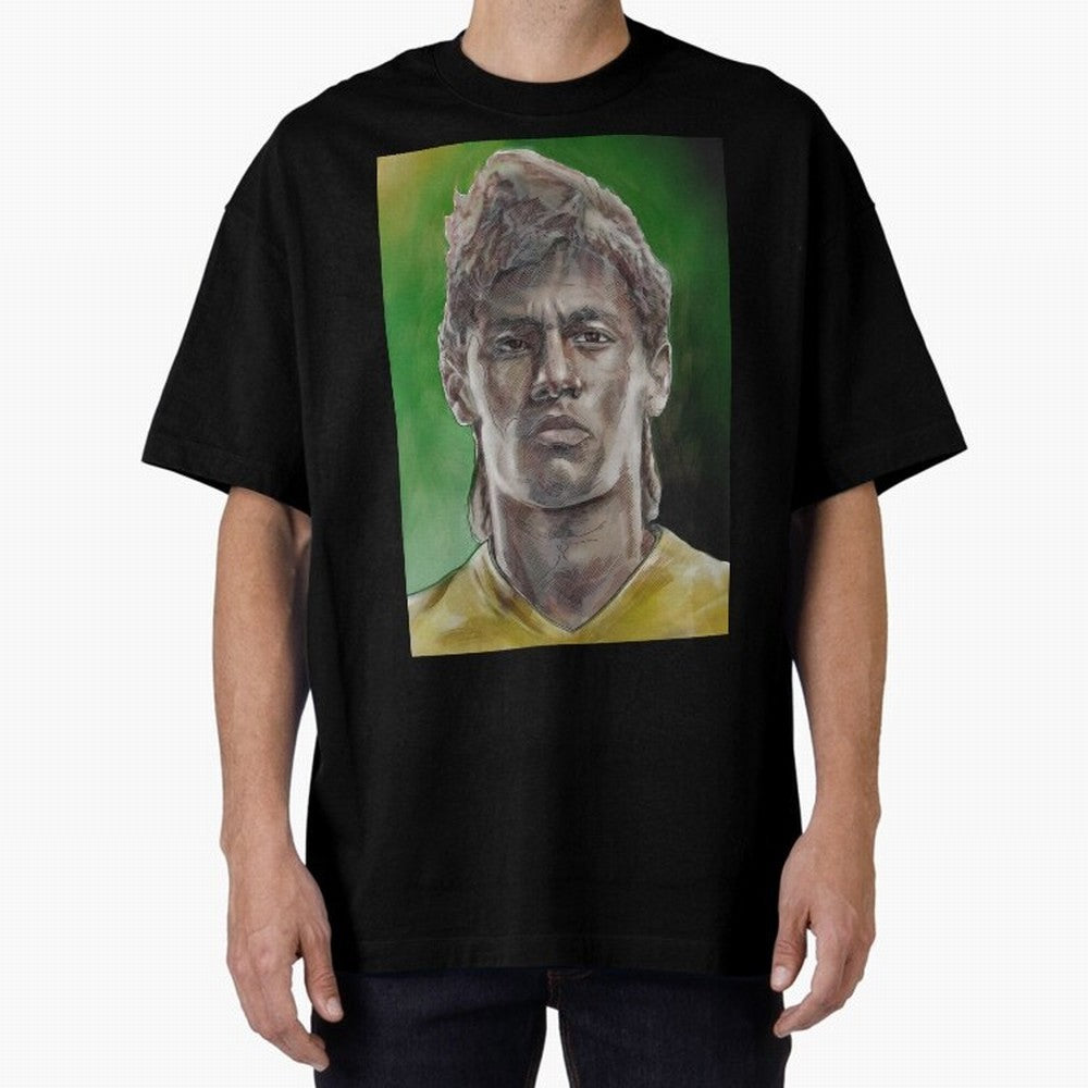 Neymar Oversized T-Shirt Get Ready for Global Football Passion for FIFA World Cup 2026, Highlighting Cristiano Ronaldo, Haaland and CR7, England, Vintage Soccer Flavor, Modern Football Stars, National Flags and Final Night Emotion; Ideal for