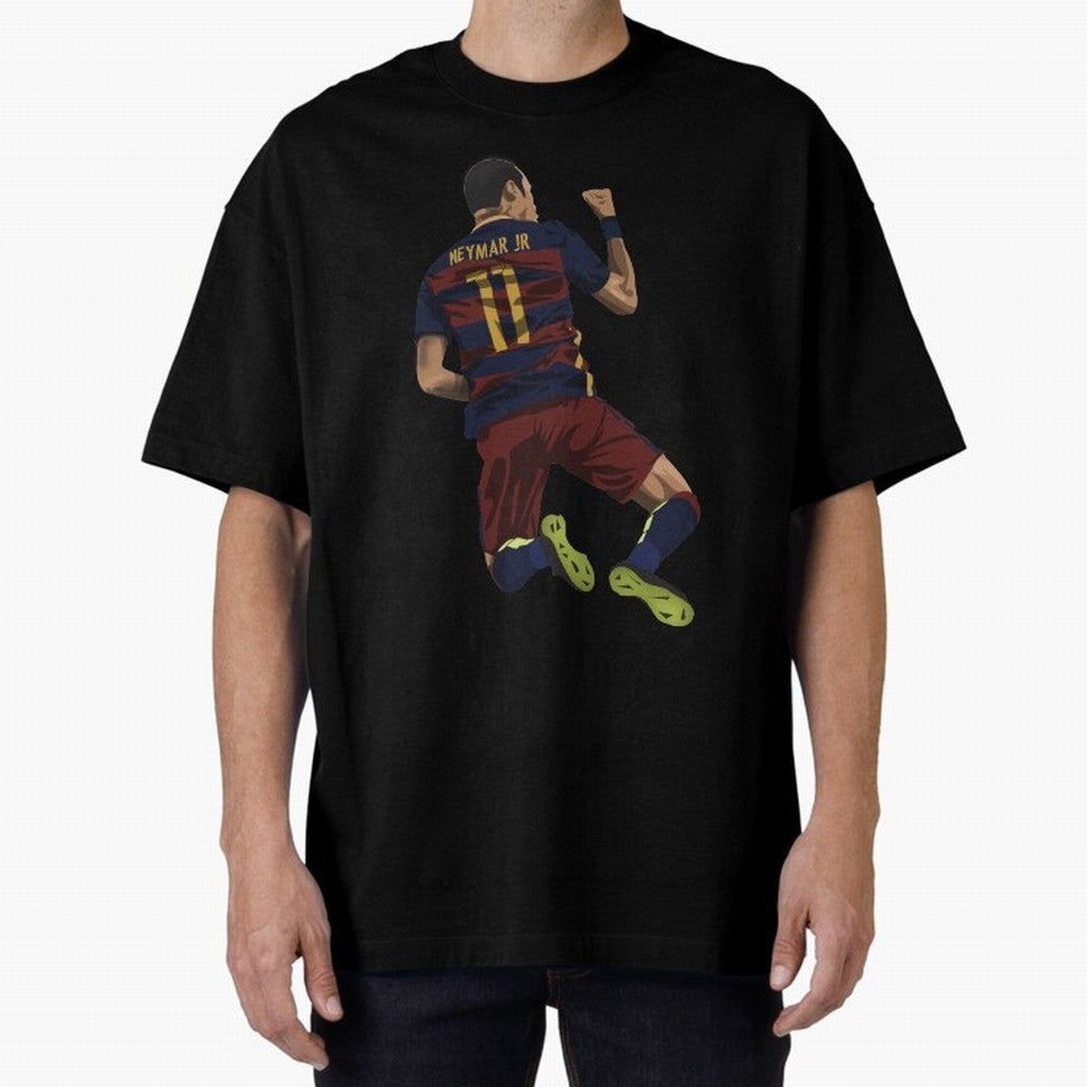Neymar Classic T-Shirt Keep Football History Alive during FIFA World Cup 2026 Group Stage Spirit, Filled with Brazil, Messi, Neymar and Mbappe, Vintage Soccer Flavor, Modern Football Stars, National Flags and Final Night Emotion; Great for Watch