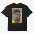 Neymar Oversized T-Shirt Carry the Colors and Pride of Global Football Passion for FIFA World Cup 2026 Group Stage, Celebrating Haaland, Brazil, Portugal and Argentina, Vintage Soccer Flavor, Modern Football Stars, National Flags and Final Night