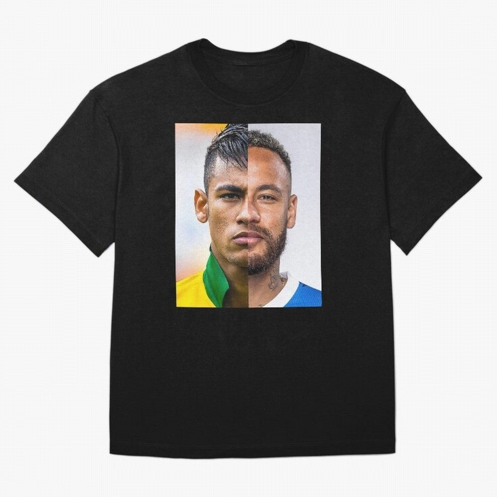Neymar Oversized T-Shirt Honor Champions and Dreams in FIFA World Cup 2026 Group Stage for Fans of Messi, Neymar and Mbappe and England, Bringing Classic Soccer Heritage, Championship Pressure, Fan Loyalty and International Pride; Built for