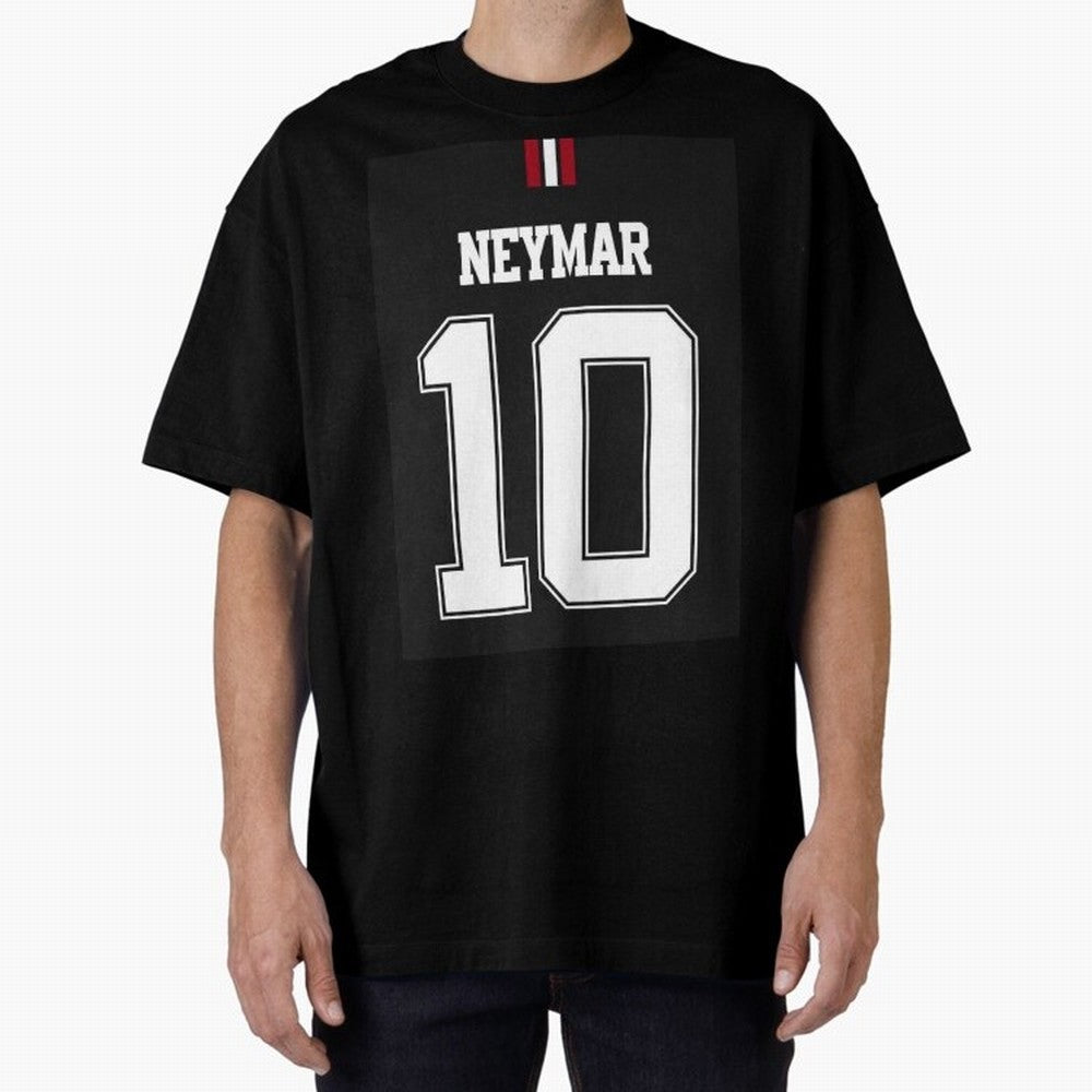 Neymar Oversized T-Shirt Spotlight FIFA World Cup 2026 USA Canada Mexico Centered on Cristiano Ronaldo, Brazil Energy, Worldwide Fan Energy, Dramatic Goals, Stadium Lights and Championship Celebrations; Great for Supporters Who Love Legendary