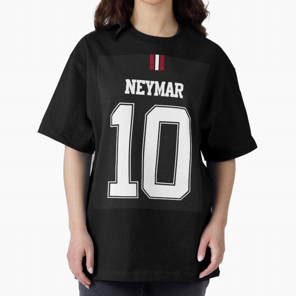 Neymar Oversized T-Shirt Spotlight FIFA World Cup 2026 USA Canada Mexico Centered on Cristiano Ronaldo, Brazil Energy, Worldwide Fan Energy, Dramatic Goals, Stadium Lights and Championship Celebrations; Great for Supporters Who Love Legendary