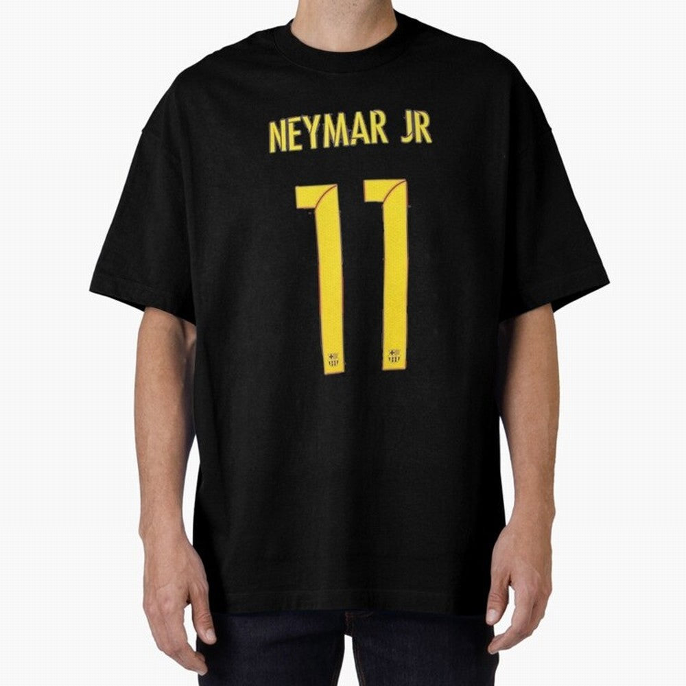 NEYMAR Oversized T-Shirt Build Match Day Hype around FIFA World Cup 2026 Group Stage, Messi, CR7 and Mbappe, England, Supporter Pride, Iconic Celebrations, Legendary Names and Global Match Day Energy; Perfect for Fans, Collectors, Family