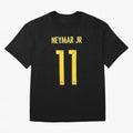 NEYMAR Oversized T-Shirt Build Match Day Hype around FIFA World Cup 2026 Group Stage, Messi, CR7 and Mbappe, England, Supporter Pride, Iconic Celebrations, Legendary Names and Global Match Day Energy; Perfect for Fans, Collectors, Family