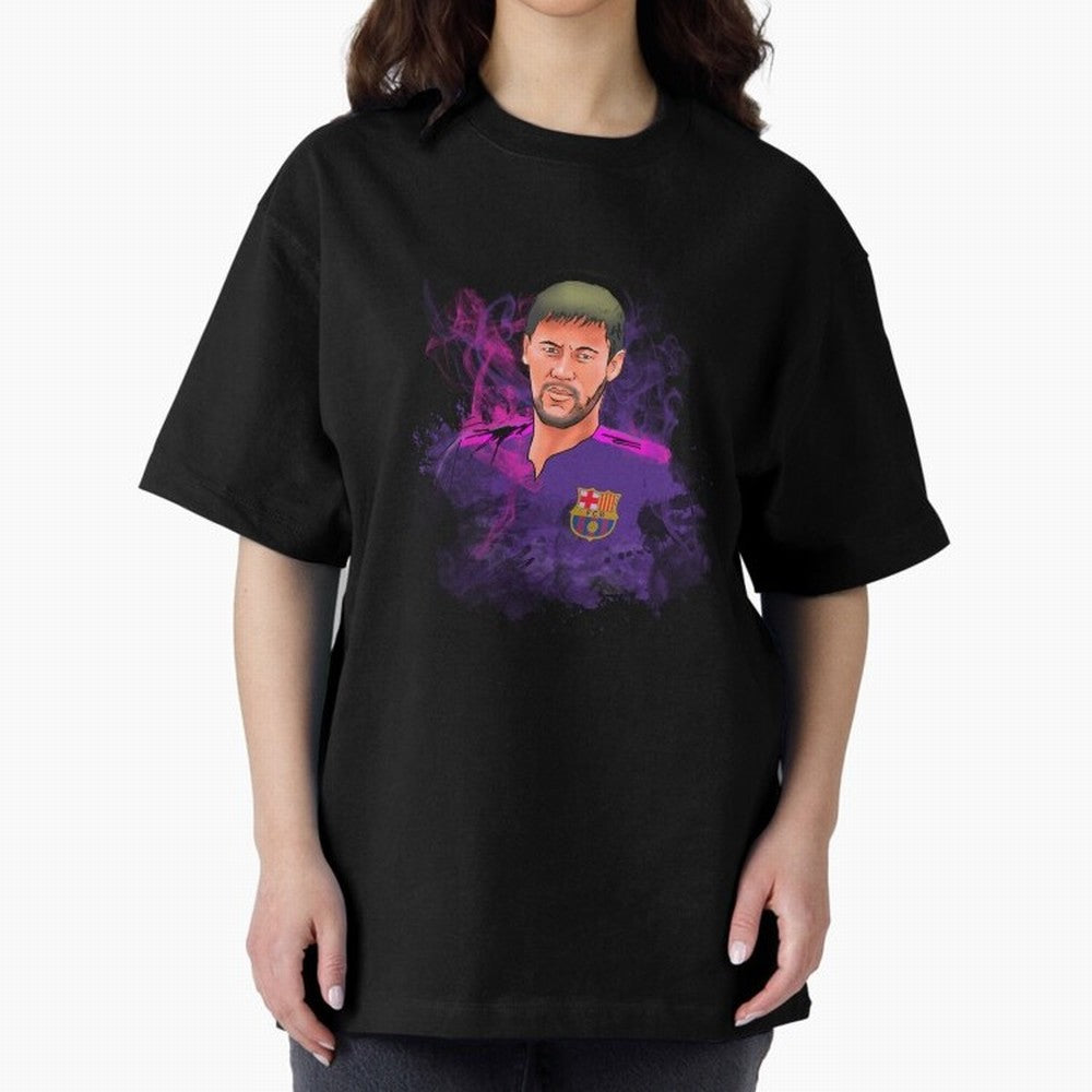 Neymar Oversized T-Shirt Experience FIFA World Cup 2026 with Neymar, Portugal, Spain and Germany Energy, Game Day Rituals, Football Legends, Country Pride and the Road to the Final; Ideal for Football Dads, Football Moms, Friends, Collectors and