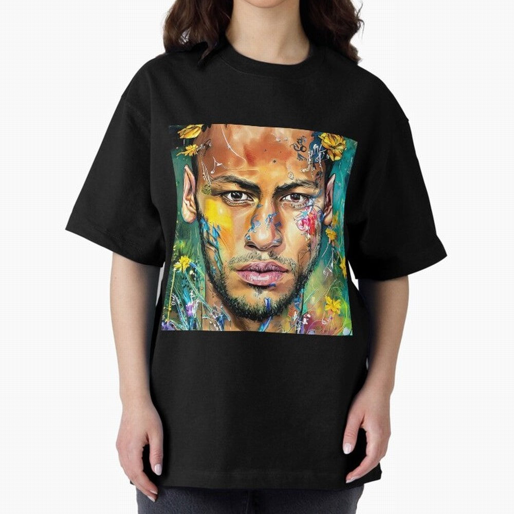 Neymar Oversized T-Shirt Follow Every Goal of FIFA World Cup 2026 Spirit, with Netherlands, CR7, Global Supporter Spirit, Legendary Goals, National Colors and Tournament Celebration; Perfect for Supporters Who Want Bold Football Energy, Global