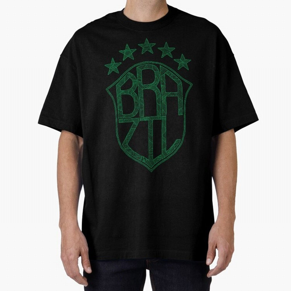 Brazil Classic T-Shirt Carry National Pride through FIFA World Cup 2026 Spirit, Driven by Portugal, Haaland, Football Festival Excitement, Trophy Ambitions, Country Rivalries and Star Player Buzz; Made for Collectors Who Enjoy Iconic Players,
