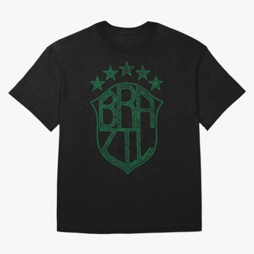 Brazil Classic T-Shirt Carry National Pride through FIFA World Cup 2026 Spirit, Driven by Portugal, Haaland, Football Festival Excitement, Trophy Ambitions, Country Rivalries and Star Player Buzz; Made for Collectors Who Enjoy Iconic Players,
