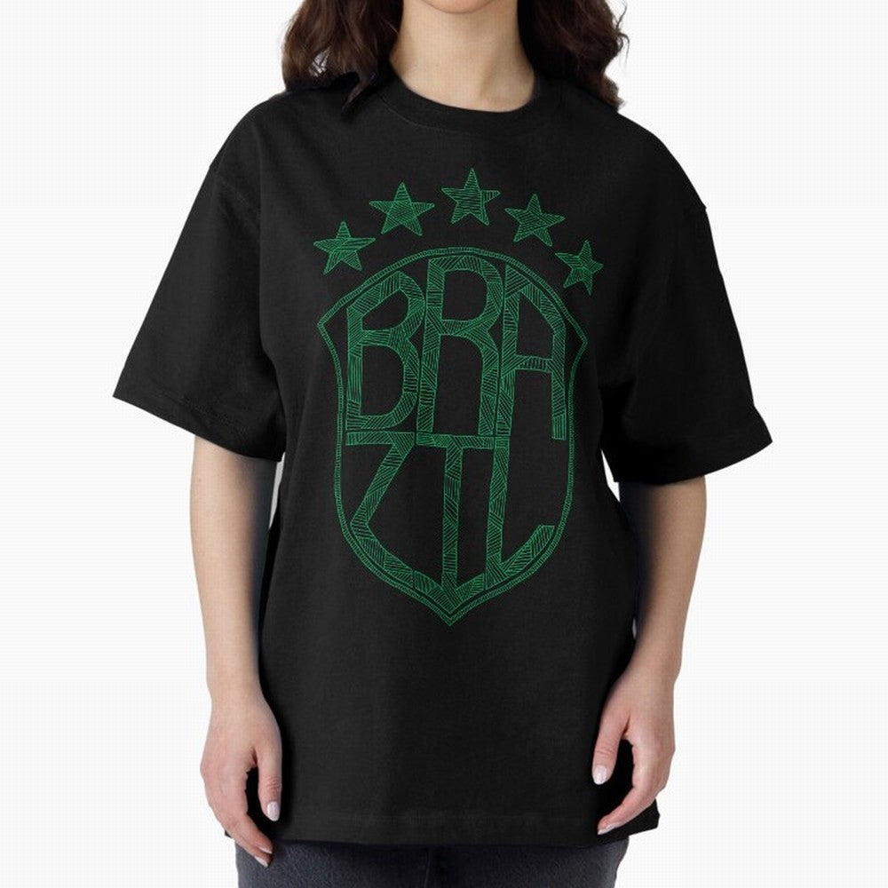 Brazil Classic T-Shirt Carry National Pride through FIFA World Cup 2026 Spirit, Driven by Portugal, Haaland, Football Festival Excitement, Trophy Ambitions, Country Rivalries and Star Player Buzz; Made for Collectors Who Enjoy Iconic Players,
