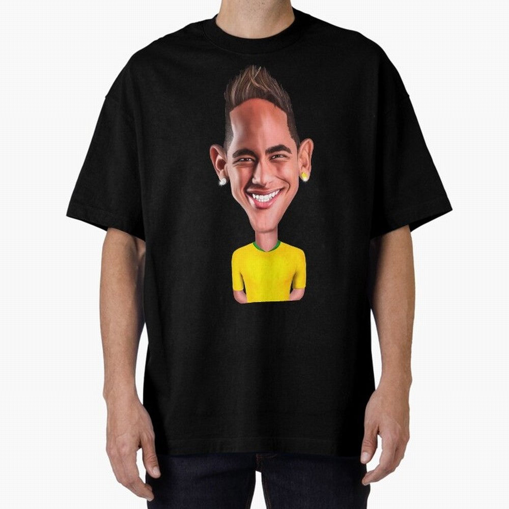Soccer Oversized T-Shirt Bring Global Tournament Vibes to FIFA World Cup 2026 Filled with Cristiano Ronaldo, Brazil, Portugal and Argentina Energy, Fan Favorite Moments, National Team Passion, Big Match Drama and Soccer History; Ideal for Fans Who