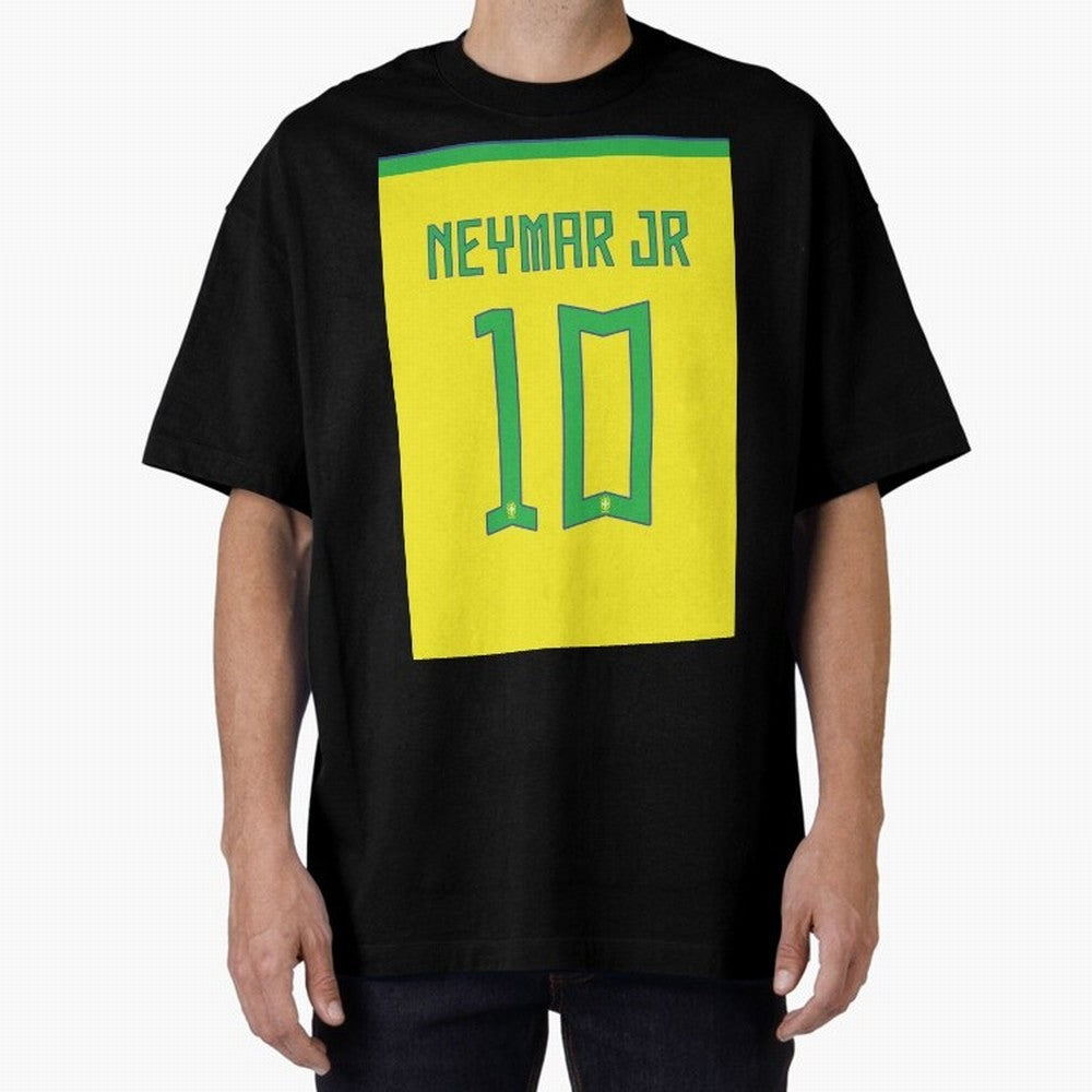 Neymar 10 Brazil 2022 World Cup Jersey Classic T-Shirt Represent Fans Who Live for Global Football Passion for FIFA World Cup 2026, Capturing CR7, Germany, Football History, Final Match Energy, Crowd Noise and Once in a Lifetime Moments; Perfect