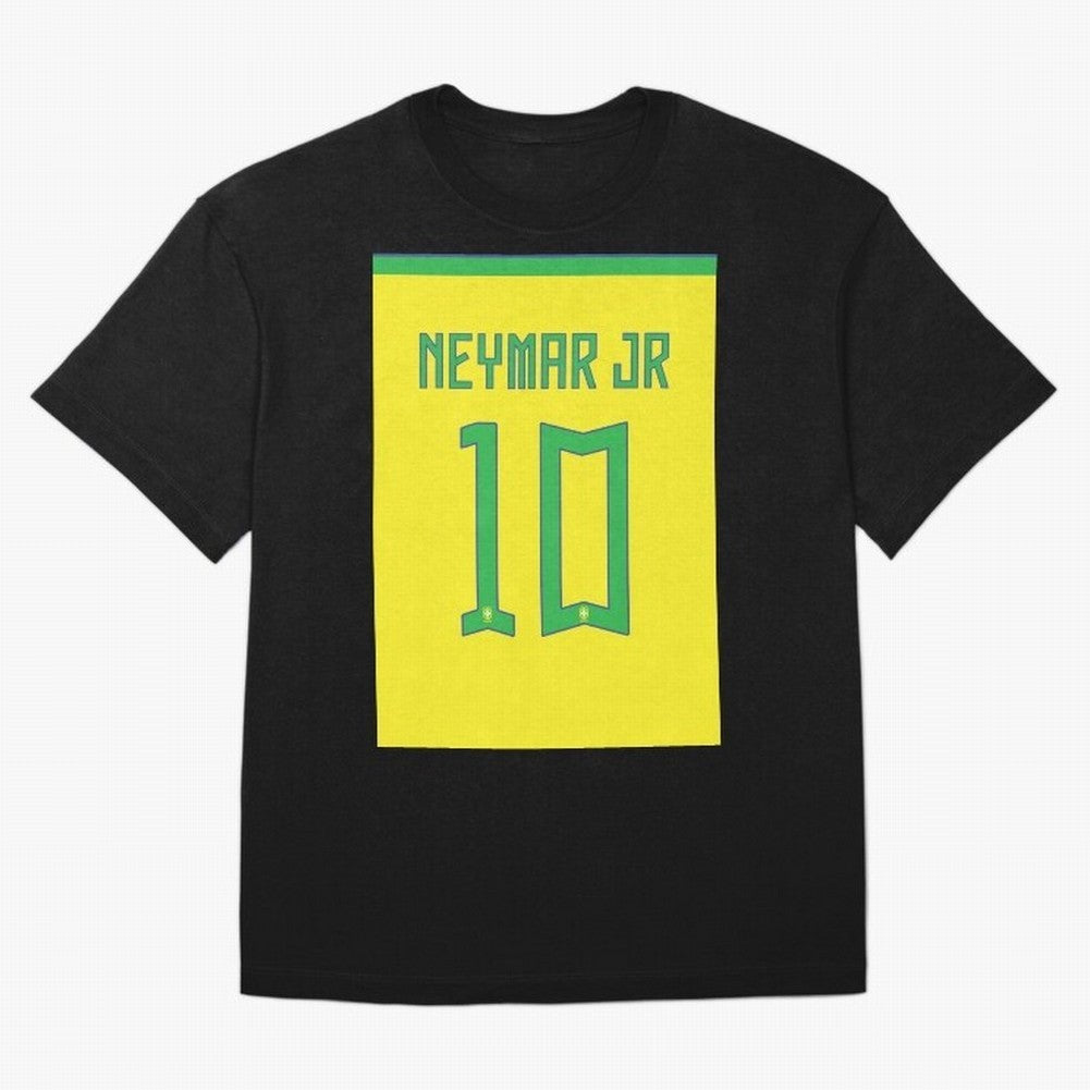 Neymar 10 Brazil 2022 World Cup Jersey Classic T-Shirt Represent Fans Who Live for Global Football Passion for FIFA World Cup 2026, Capturing CR7, Germany, Football History, Final Match Energy, Crowd Noise and Once in a Lifetime Moments; Perfect