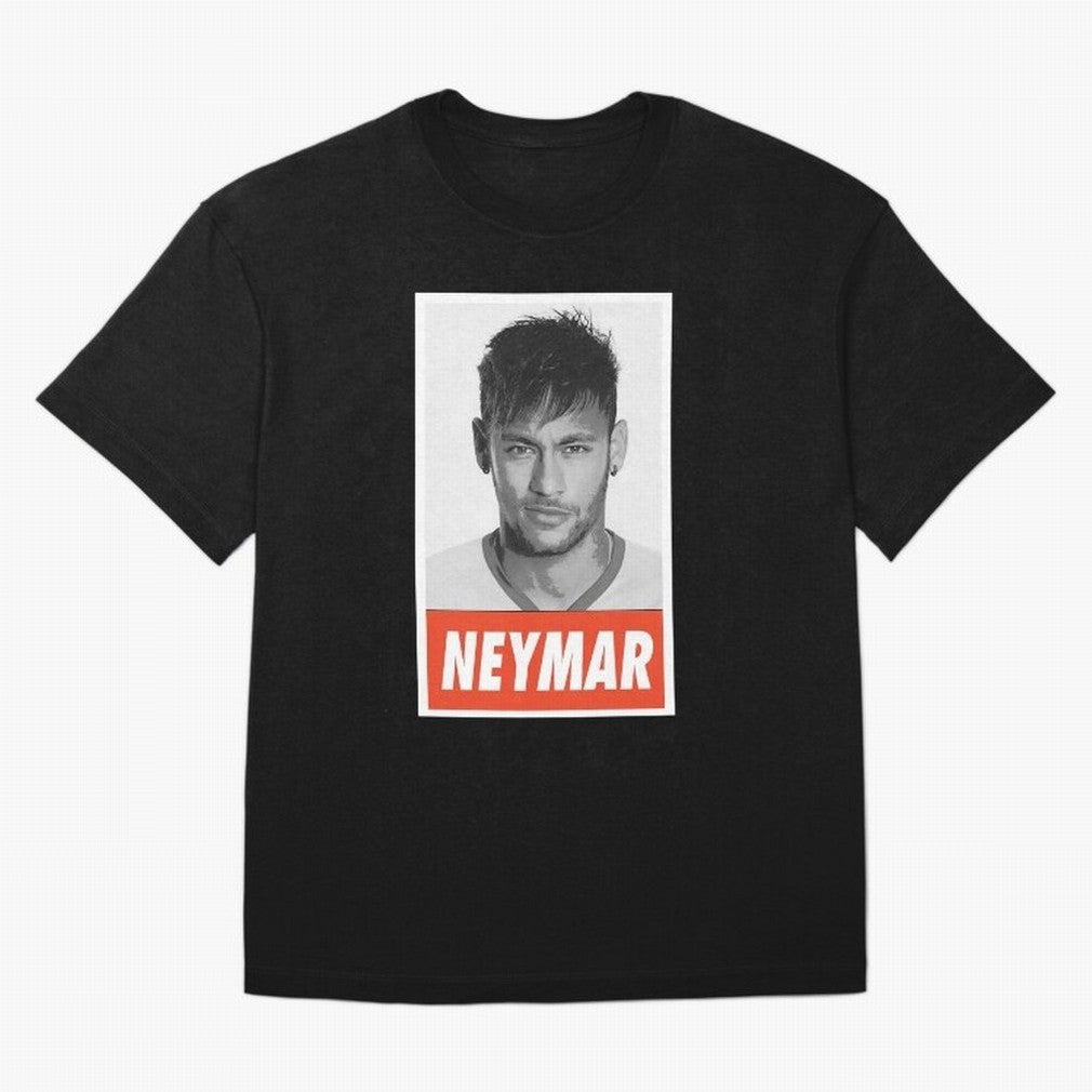 FOOTBALL- Neymar Essential T-Shirt Essential T-Shirt Step into FIFA World Cup 2026 USA Canada Mexico Spirit, Filled with Portugal, Spain and Germany, Messi and Cristiano Ronaldo, Football Festival Excitement, Trophy Ambitions, Country Rivalries and