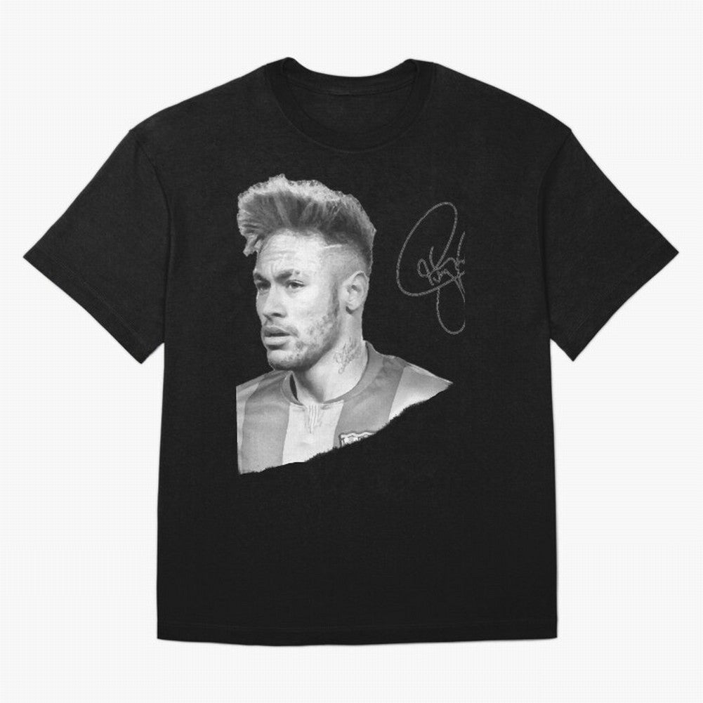 Neymar in black & white with signature Classic T-Shirt Make the Season About Global Football Passion for FIFA World Cup 2026 USA Canada Mexico, Built around Cristiano Ronaldo, France, Worldwide Fan Energy, Dramatic Goals, Stadium Lights and