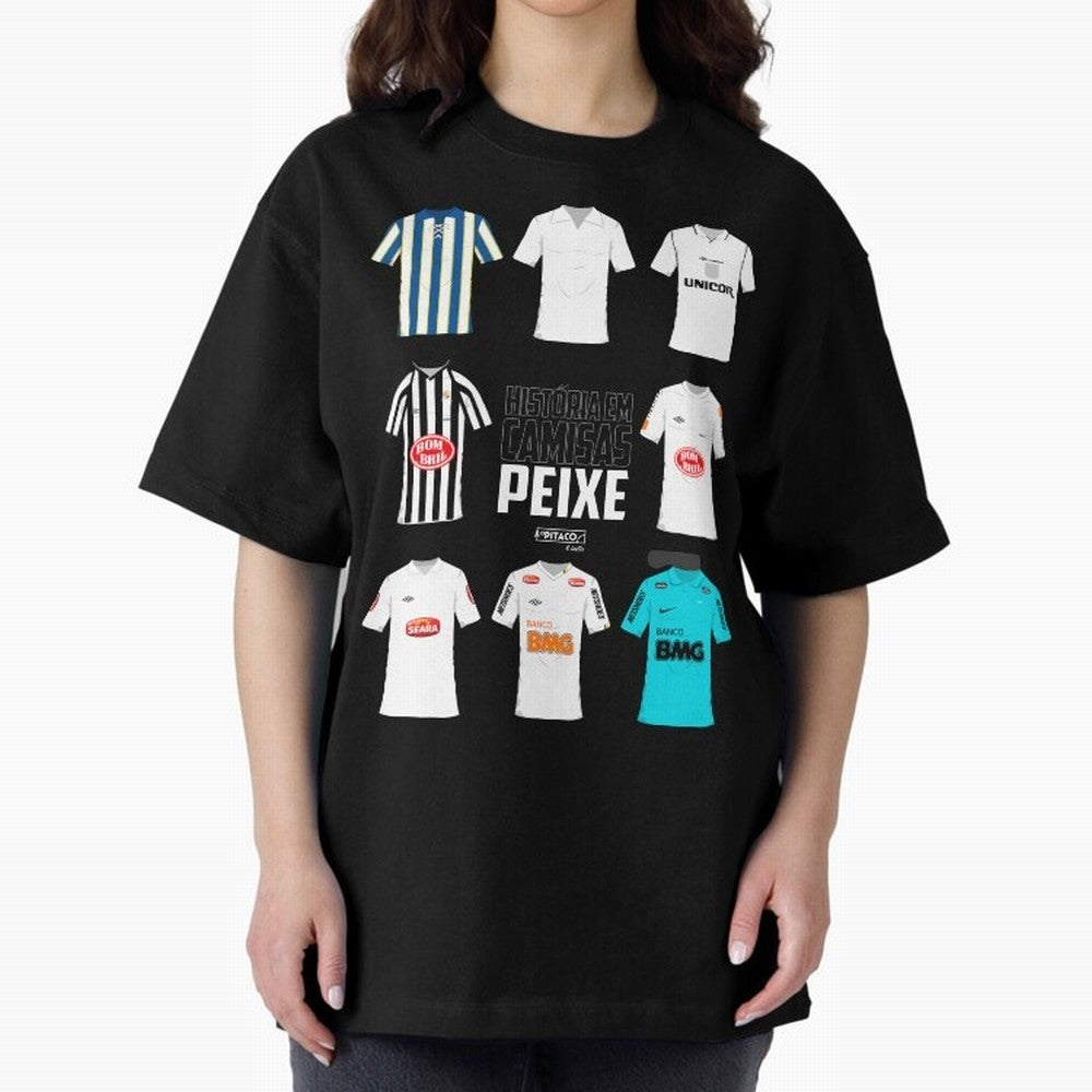 History in Shirts - Santos Classic T-Shirt Show Championship Spirit for FIFA World Cup 2026 Group Stage Featuring CR7 and Messi, England and Germany Energy, Fan Favorite Moments, National Team Passion, Big Match Drama and Soccer History; Ideal for