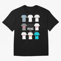 History in Shirts - Santos Classic T-Shirt Show Championship Spirit for FIFA World Cup 2026 Group Stage Featuring CR7 and Messi, England and Germany Energy, Fan Favorite Moments, National Team Passion, Big Match Drama and Soccer History; Ideal for