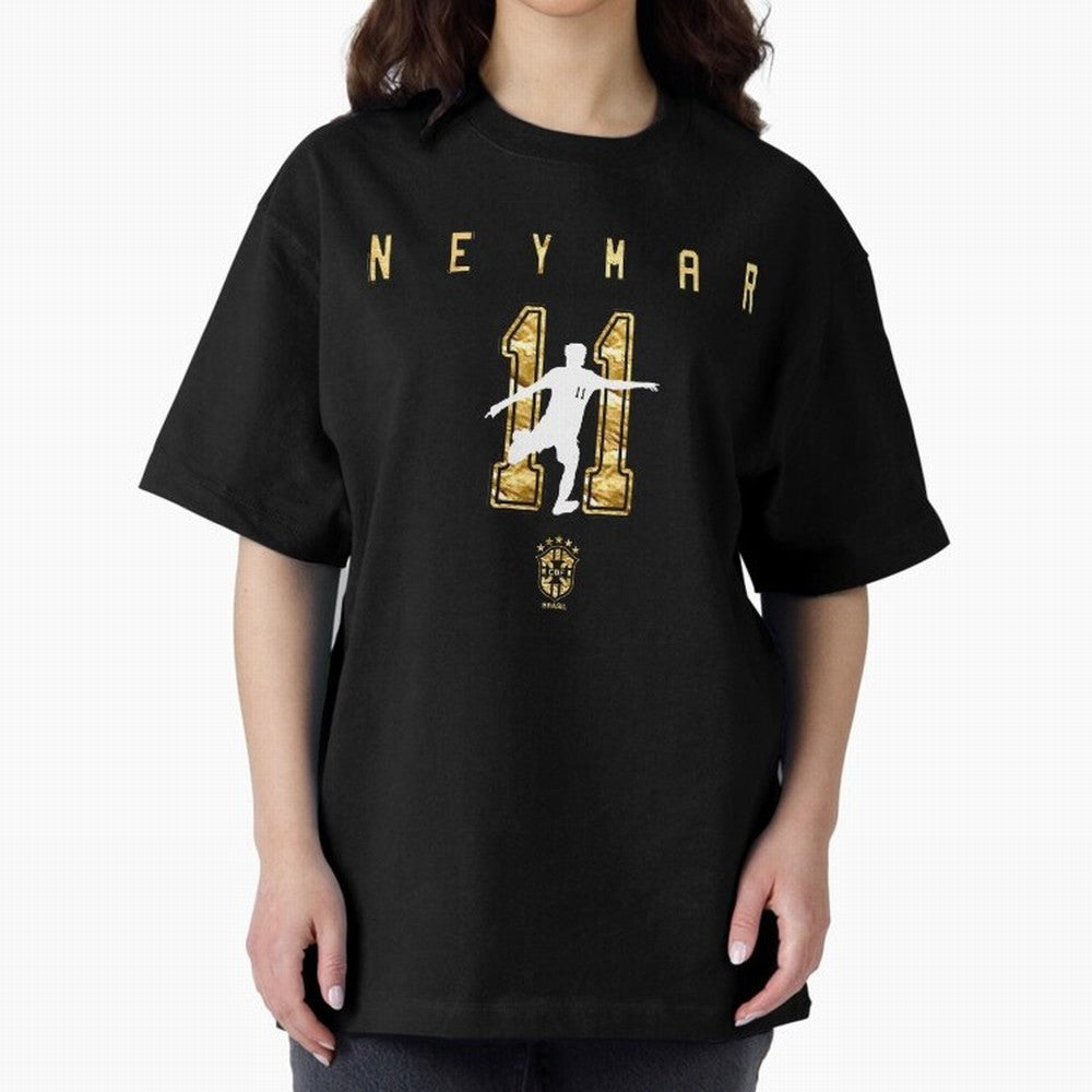 Neymar Gold Design Classic T-Shirt Support the Legends of FIFA World Cup 2026 Group Stage Spirit, Connected to Spain, Haaland and Mbappe, Stadium Memories, Football Loyalty, International Chants and Championship Tradition; Ideal for Fans Who Follow