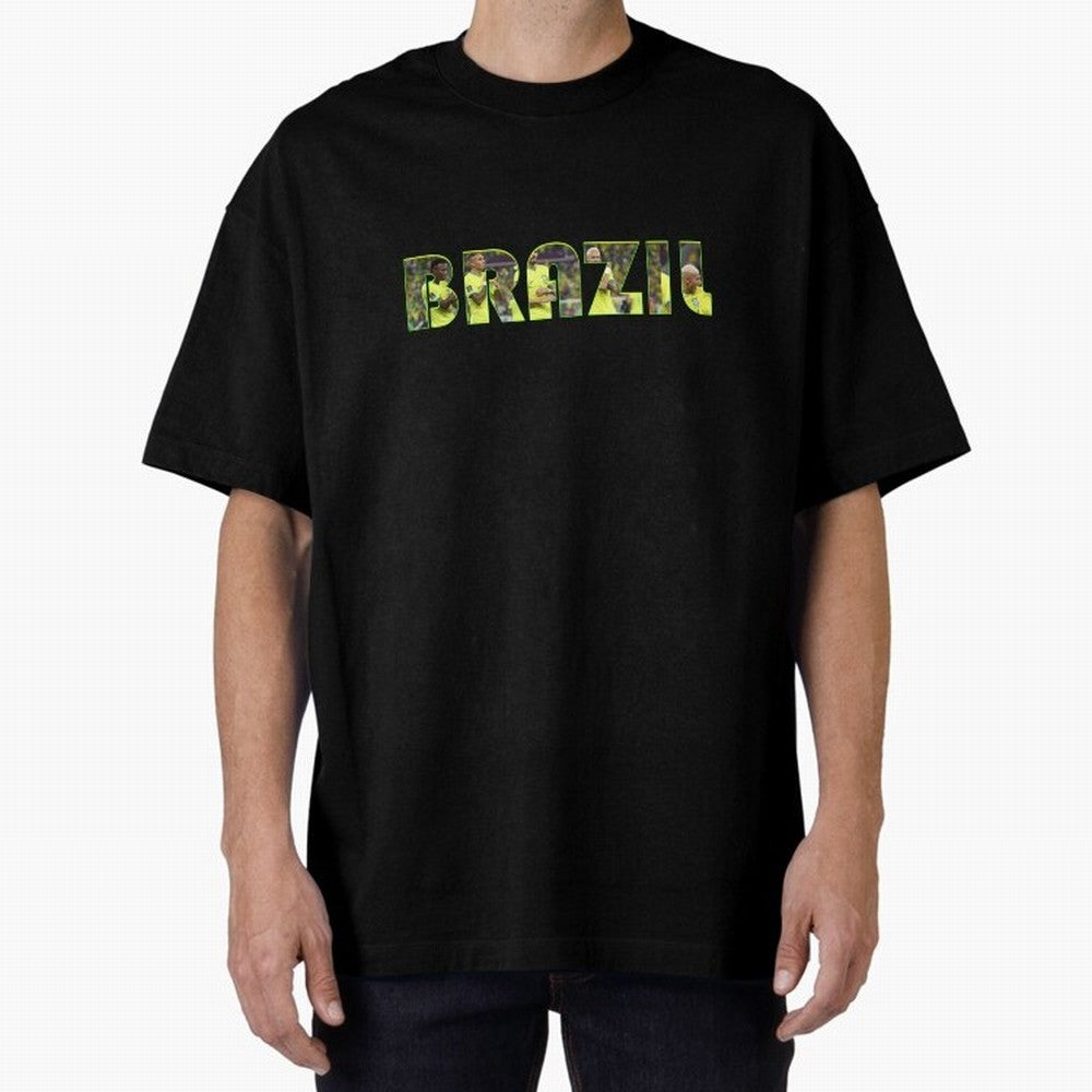 Brazil World Cup T shirt & Stickers Classic T-Shirt Follow the Final Road of FIFA World Cup 2026 with CR7 and Messi, Portugal Energy, Match Day Excitement, Supporter Culture, Golden Goals and Global Football Passion; Ideal for Fans Who Follow