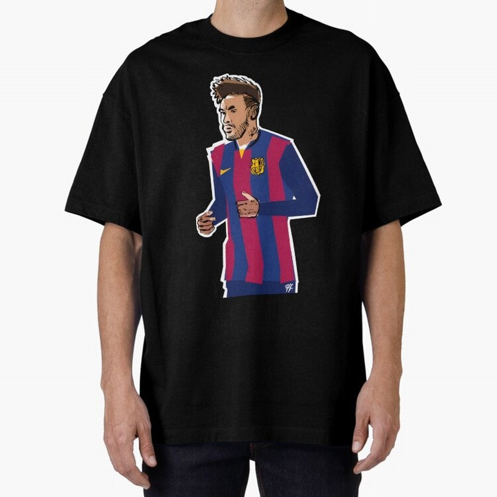 Neymar prime Oversized T-Shirt Bring Home FIFA World Cup 2026 USA Canada Mexico Capturing Mbappe, England, France and Netherlands Energy, Global Supporter Spirit, Legendary Goals, National Colors and Tournament Celebration; Made for Collectors Who