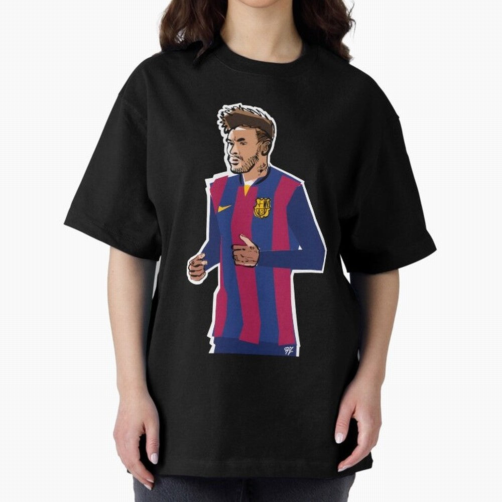 Neymar prime Oversized T-Shirt Bring Home FIFA World Cup 2026 USA Canada Mexico Capturing Mbappe, England, France and Netherlands Energy, Global Supporter Spirit, Legendary Goals, National Colors and Tournament Celebration; Made for Collectors Who