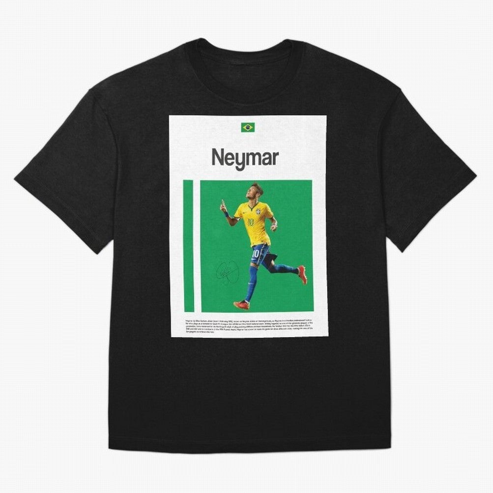 Neymar poster Classic T-Shirt Capture Match Day Hype around FIFA World Cup 2026, Messi, CR7 and Mbappe, England, France and Netherlands, Tournament Hype, Historic Matchups, Family Viewing Parties and Global Sports Pride; Perfect for Supporters Who
