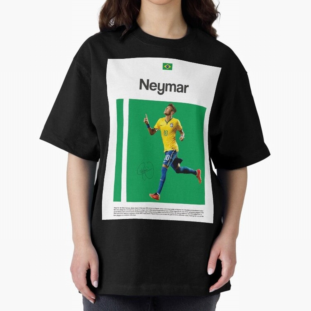 Neymar poster Classic T-Shirt Capture Match Day Hype around FIFA World Cup 2026, Messi, CR7 and Mbappe, England, France and Netherlands, Tournament Hype, Historic Matchups, Family Viewing Parties and Global Sports Pride; Perfect for Supporters Who