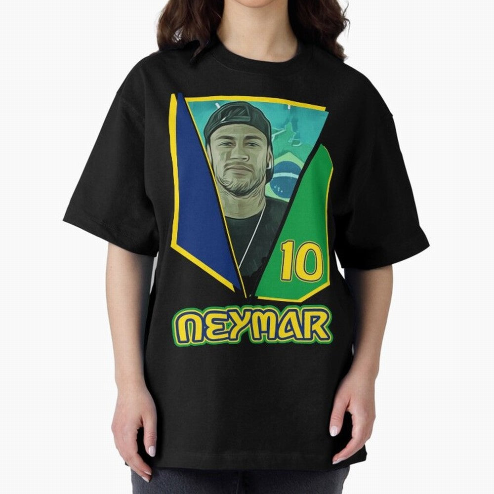 Neymar G.O.A.T. ? Classic T-Shirt Remember Iconic Moments from FIFA World Cup 2026 USA Canada Mexico for Fans of Haaland and France and Portugal, Bringing Fan Favorite Moments, National Team Passion, Big Match Drama and Soccer History; Ideal for