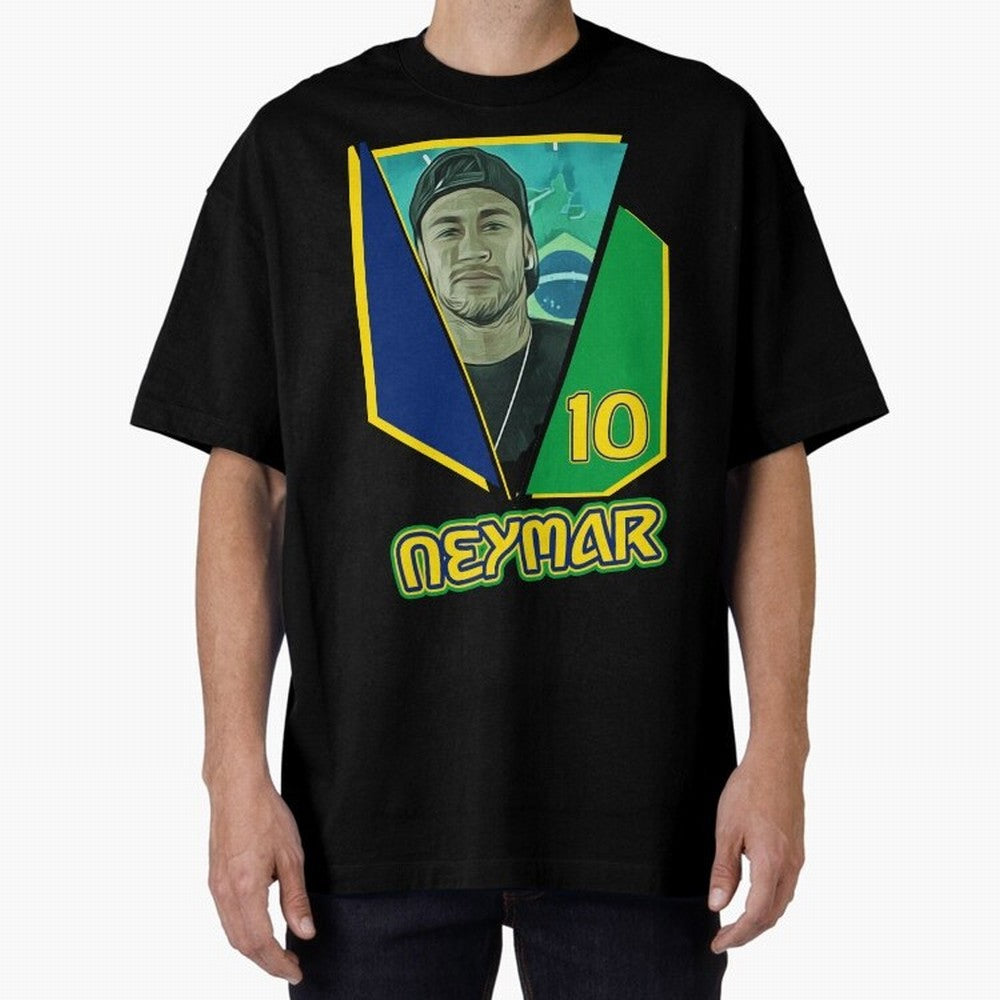 Neymar G.O.A.T. ? Classic T-Shirt Remember Iconic Moments from FIFA World Cup 2026 USA Canada Mexico for Fans of Haaland and France and Portugal, Bringing Fan Favorite Moments, National Team Passion, Big Match Drama and Soccer History; Ideal for