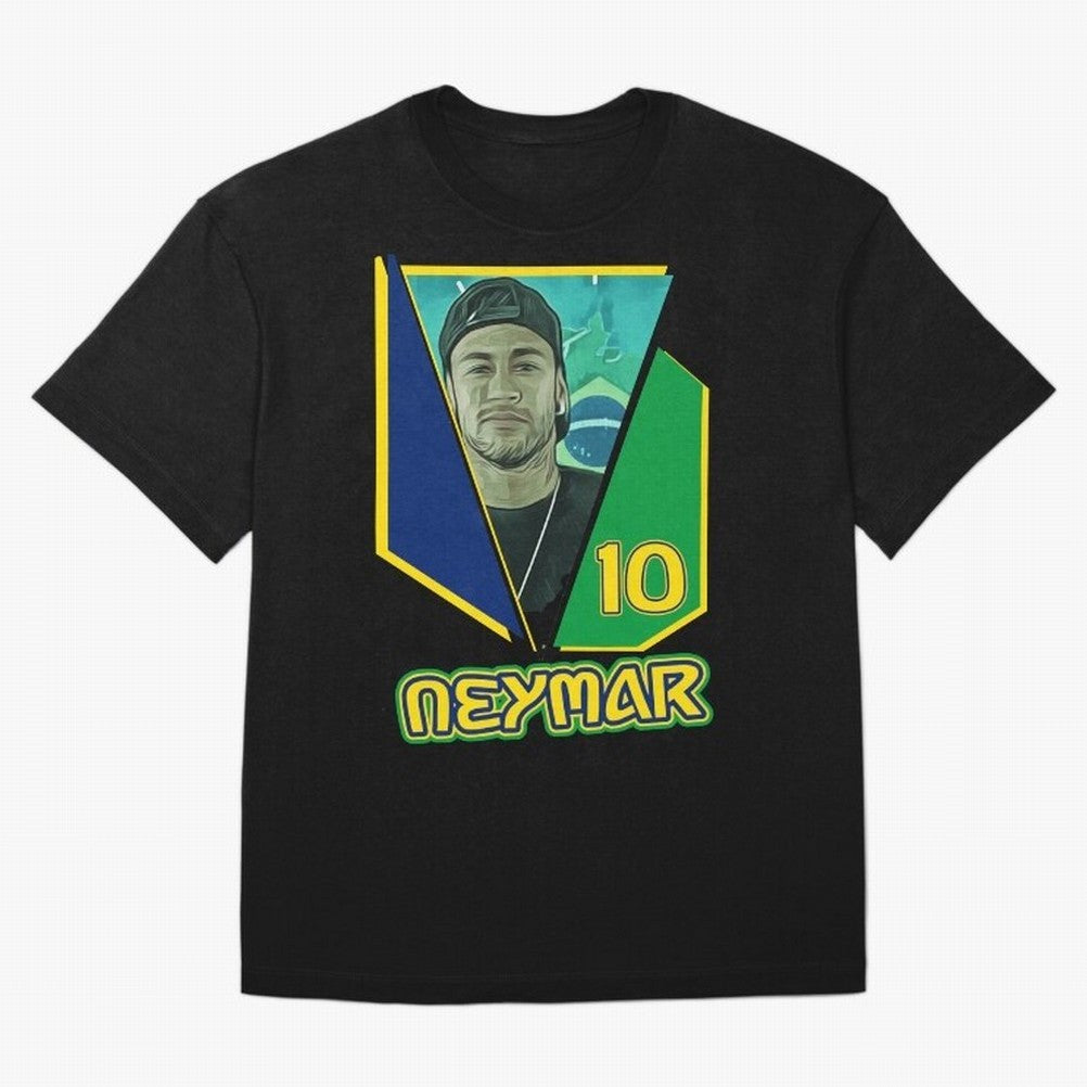 Neymar G.O.A.T. ? Classic T-Shirt Remember Iconic Moments from FIFA World Cup 2026 USA Canada Mexico for Fans of Haaland and France and Portugal, Bringing Fan Favorite Moments, National Team Passion, Big Match Drama and Soccer History; Ideal for