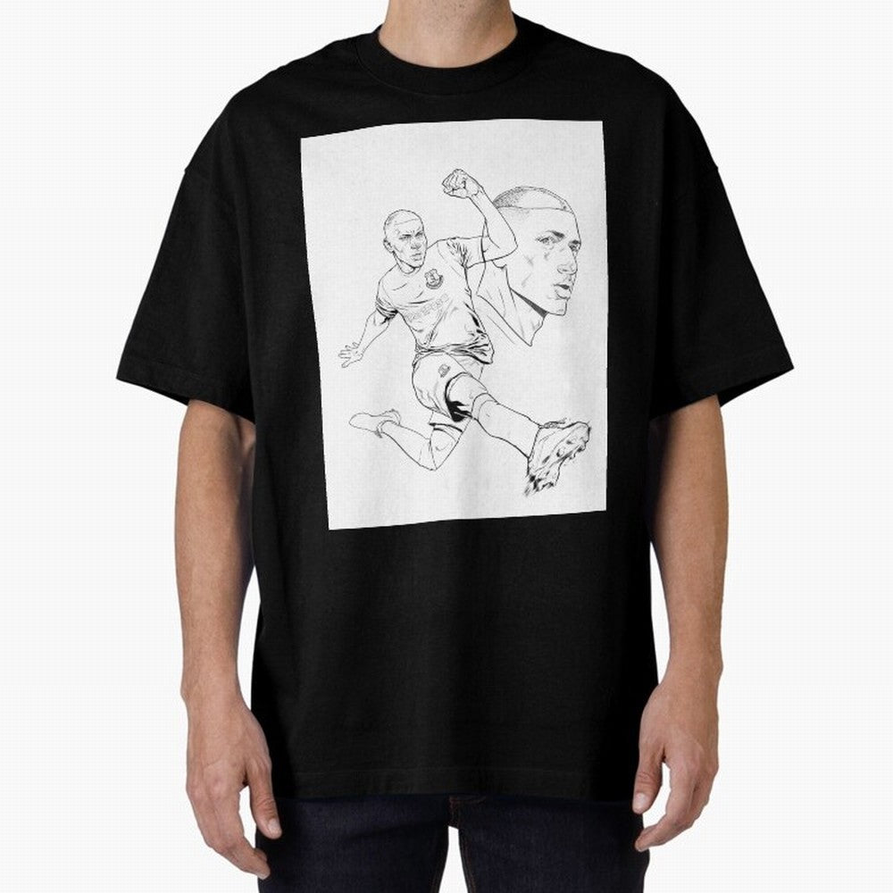 richarlison Oversized T-Shirt Show Support during FIFA World Cup 2026 Spirit, Capturing Portugal, Neymar, Worldwide Fan Energy, Dramatic Goals, Stadium Lights and Championship Celebrations; Perfect for Fans, Collectors, Family Gatherings, Watch